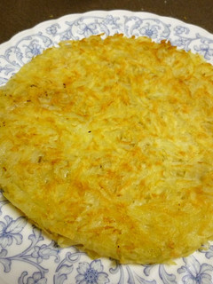 A picture of Rösti Swiss Mashed Potatoes.
