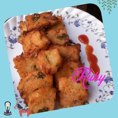 A picture of Crispy suji sticks.