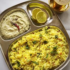 A picture of Akki Savige /Rice Sevai.