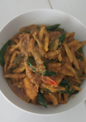 Foto resep Tumis Kuning Teri Asin Pedas