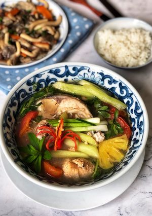 Hình của món Canh cá nấu chua.