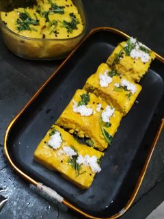 মশালা ধোকলা (masala dhokla recipe in Bengali) রেসিপির প্রধান ছবি