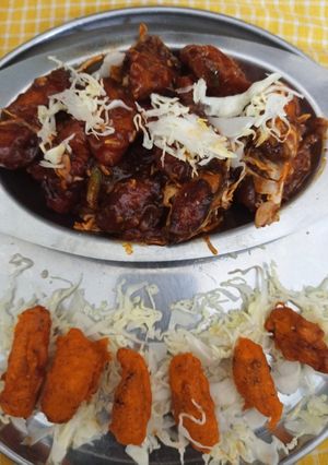 बेबी कॉर्न मंचुरियन (baby corn manchurian recipe in marathi) रेसिपी चे मुख्य फोटो 