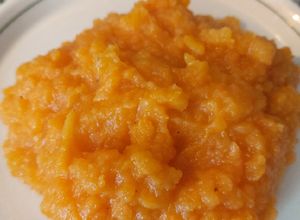 Una foto de Puré de Camote