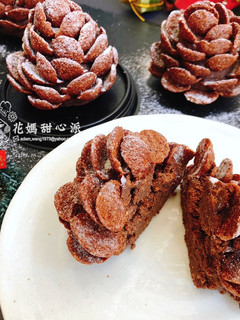 松果巧克力蛋糕(免烤箱) 的食譜成品照片