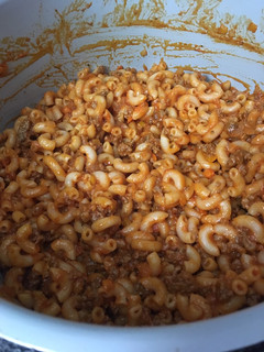 A picture of Instant pot Goulash.