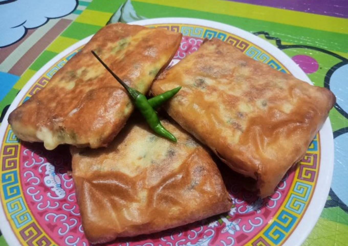 Martabak mini mozarela