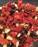 Salsa de tomates secos