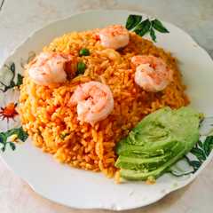 Una foto de Arroz con camarones