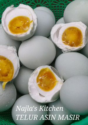 Foto resep Telur Asin Masir