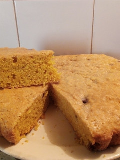 Una foto de Torta vegana de calabaza