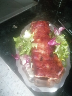 Una foto de Costillar estilo americano