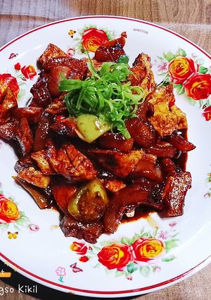 Foto resep Gongso Kikil dan Tahu