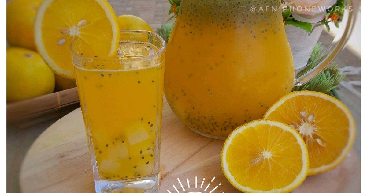 Resep Orange Punch Simple Oleh Afni Fayati - Cookpad