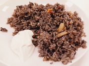 A picture of squid ink