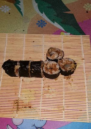 Foto resep Sushi abon