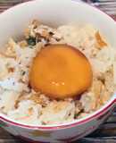 Japanese marinated egg yolk
