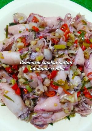 Foto resep Cumi sambal matah
