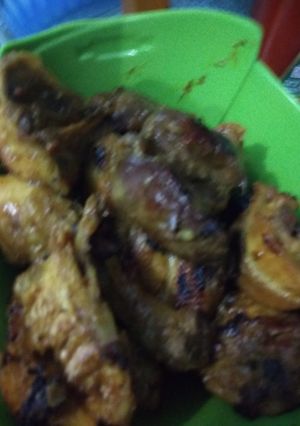 Foto resep Ayam bakar bumbu rendang
