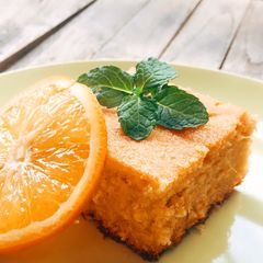 A picture of Orange Cake 🍊.