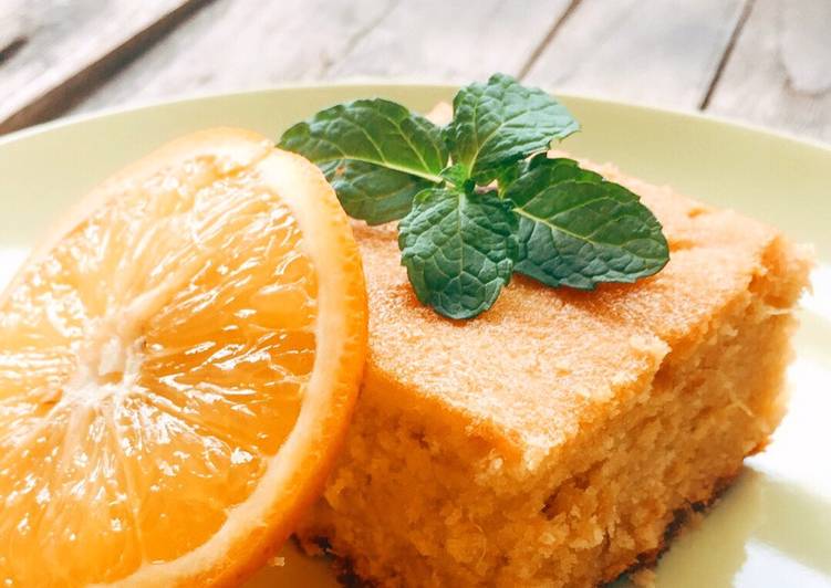 Recipe of Any-night-of-the-week Orange Cake 🍊