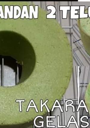 Foto resep Bolu pandan 2 telur takaran gelas