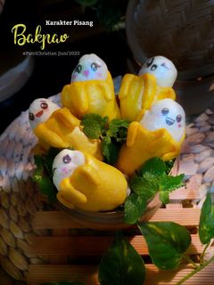 Foto resep Bakpao karakter pisang