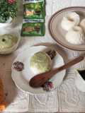 Pudding Coconut Vla Matcha