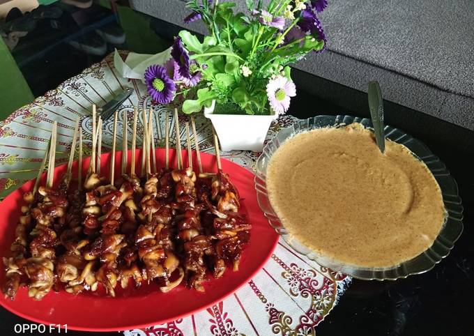 Bagaimana Membuat Sate jamur tiram Anti Gagal