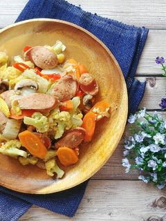 Foto resep Tumis Sayur Sosis