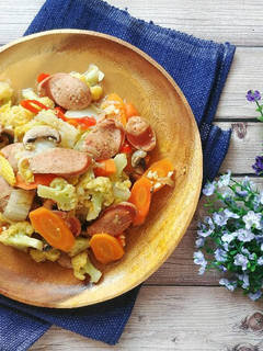 Foto resep Tumis Sayur Sosis