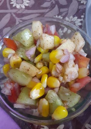 A picture of Corn salad.