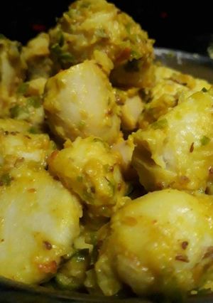 A picture of Dry and green ArbiIt's too spicy.