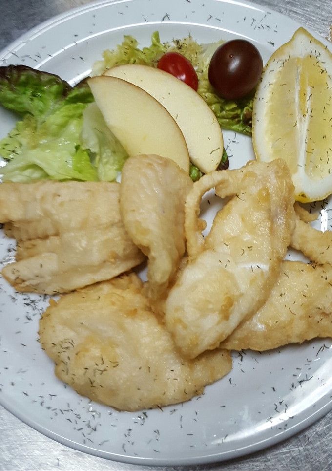 Una foto de Rosada frita