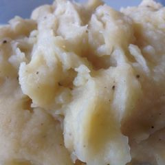 A picture of Mashed potatoes.