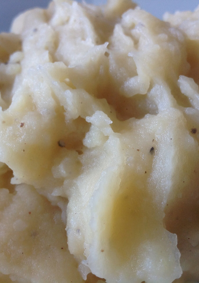 A picture of Mashed potatoes.