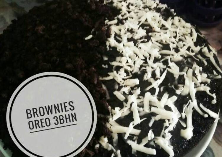 Resep Brownies oreo (3bhn) oleh lizyuanita - Cookpad