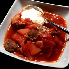 Russian Borsht Stew A picture of Russian Borsht Stew.