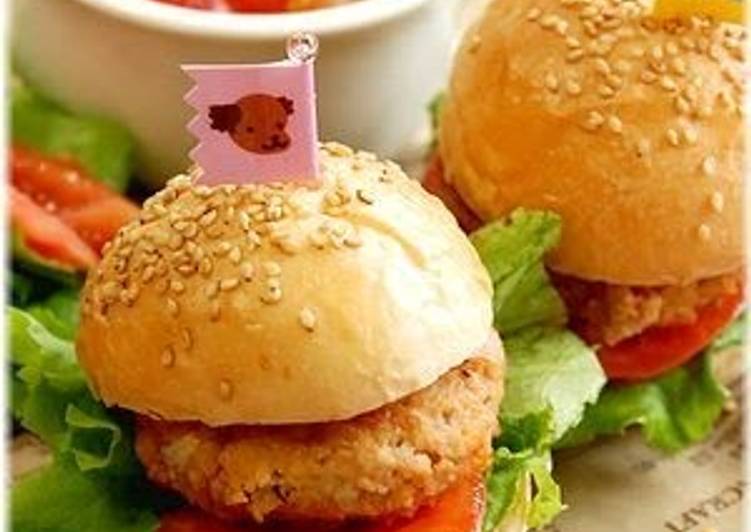 Recipe of Delicious Macrobiotic Soy Meat Burger Patties