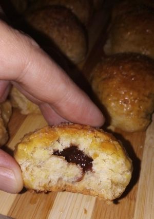 Una foto de Masitas rellenas / Sorpresitas de guayaba