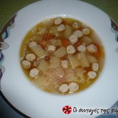 A picture of Delicious soup.