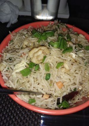 A picture of Mixed fried rice.