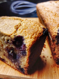 Una foto de Budín integral con arándanos y yogurt de kéfir