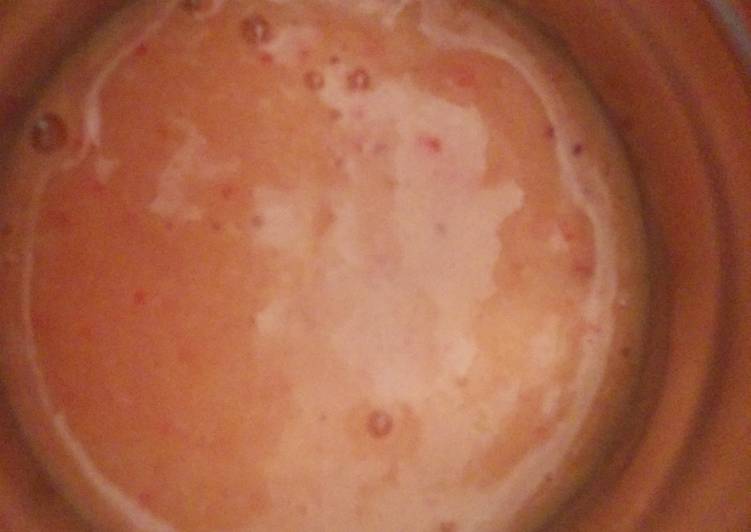 Steps to Prepare Speedy Strawberry banana orange julius