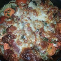 Baked Ratatouille with Bacon A picture of Baked Ratatouille with Bacon.