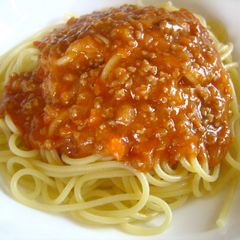 Nostalgic School Lunch Meat Sauce A picture of Nostalgic School Lunch Meat Sauce.