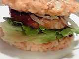 chicken rice burger