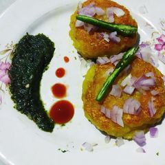 Aaloo Tikki A picture of Aaloo Tikki.