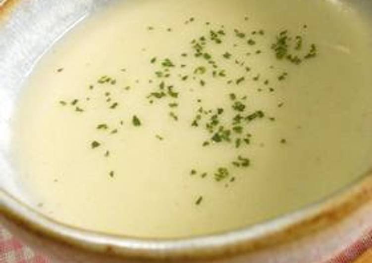 Easiest Way to Prepare Homemade Broccoli Stem Potage