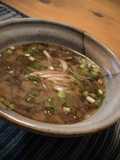 Miso Soup with Mozuku Seaweed and Myoga Ginger